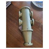 Industrial Pipe Manifold with Multi-Port Flanges - Display Stand