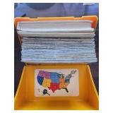 National Geographic Close-Up U.S.A. Educational Kit - Yellow Case with US Maps
