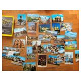 Basic Conversational Italian - Hall & Bartoli Book with Assorted Travel Postcards