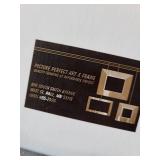 Abstract Industrial Cityscape Framed Art Print - Monochrome Wall Decor