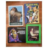 German Book Lot: Weidmannsheil!, Das Bunte Buch, Schwäbisch alemannische Fasnacht, Green Volume (Lot of 4)