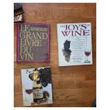 The World Atlas of Wine - The Joys of Wine - Le Grand Livre du Vin (Lot of 3)