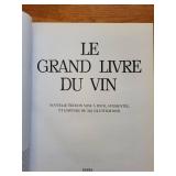 The World Atlas of Wine - The Joys of Wine - Le Grand Livre du Vin (Lot of 3)