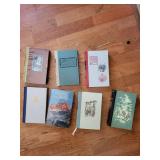 Vintage German Hardcover Book Collection - 7 Volumes, 1950s Era