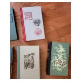 Vintage German Hardcover Book Collection - 7 Volumes, 1950s Era