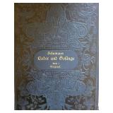 Schumann Lieder und Gesänge Band 1 Original - Alexander von Humboldt - Unsere Gäste Binder