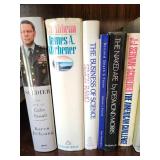 Hardcover Book Collection - Soldier (Powell), Caribbean (Michener) & More