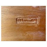 Wenzaf Mid Century Modern Wood Coffee Table 46 in Vintage