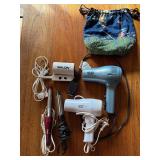 Vintage Hair Styling Tool Lot Conair Clairol Severin Untested