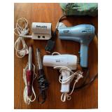 Vintage Hair Styling Tool Lot Conair Clairol Severin Untested