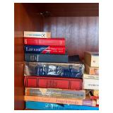 Mixed Vintage Books Lot Dictionaries German French Fiction Reference