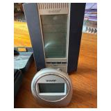 Mixed Household Lot La Crosse Sharp Travel Adapter Hand Grip Clothespins