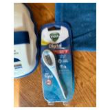 Mixed Home Health Device Lot Omron Vicks Light Relief Heating Pad