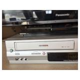 Panasonic VIERA Flat Screen TV w/ Stand & Toshiba SD-V394 Combo