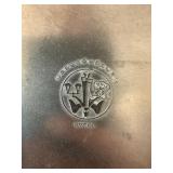 6 Pc Decorative Pewter Plate Charger Wall Plaque Lot German Style