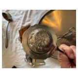 Stelton Cylinda-Line Arne Jacobsen Tray w/ Vintage Serving Accessories