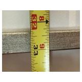 Framed Abstract Art Print Under Glass Silver Tone Frame 32x27