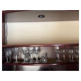 Assorted Stemware Glass Lot w/ Krone Tasting Glasses & Crystal