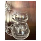 Assorted Stemware Glass Lot w/ Krone Tasting Glasses & Crystal