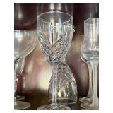 Assorted Stemware Glass Lot w/ Krone Tasting Glasses & Crystal