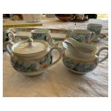 Haviland Limoges Romantique Demitasse Set Tray Cups Saucers 10 Pc