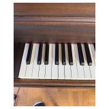Vose & Sons Boston Baby Grand Piano w/ Bench Dark Wood Used