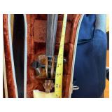 Vintage 4/4 Violin Outfit w Bow Hard Case Rosin Shoulder Rest