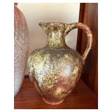 5 Pc Decorative Art Glass Pottery Silhouette Frame Decor Lot