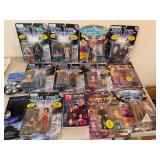 Large Collection of New in Box Vintage Playmates Star Trek Action Figure Lot Carded TNG DS9 Holodeck