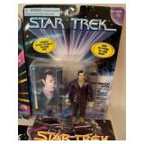 Large Collection of New in Box Vintage Playmates Star Trek Action Figure Lot Carded TNG DS9 Holodeck