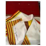 Vintage Scarf Lot Silk Wool Angora Designer Assorted Boxed Scarves