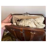 Vintage Gebo-Star Modell Brown Leather Frame Handbag Doctor Bag