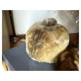 Vintage Fur Hat & Mink Stole Collar Lot w/ Dayton Box, Used