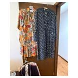 Vintage Womenâs Dress Lot Ann Taylor Silk Floral Dress + 2 More