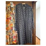 Vintage Womenâs Dress Lot Ann Taylor Silk Floral Dress + 2 More