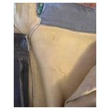 Vintage Leather Riding Breeches Jodhpurs Button Fly Zip Leg Pants