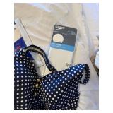 Gottex & Windsong Womenâs Swimsuit Lot w/ 3 Speedo Caps Size 10
