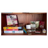 Mixed Vintage Games Cards Puzzle Lot Ravensburger German Tin Bank