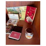 Mixed Vintage Games Cards Puzzle Lot Ravensburger German Tin Bank