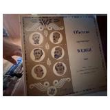 Vintage Classical Opera LP Record Lot Vox MMS Schubert Bach Weber