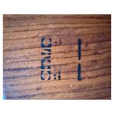 Vintage Wood & Copper Tableware Lot Bowls Coasters Napkin Rings