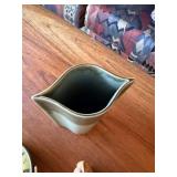 Vintage Hermle Brass Desk Clock Zodiac Dial Roman Numerals 8in