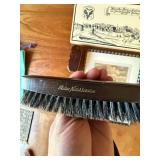 Vintage German Decor Lot Framed Print Brushes Riedlingen View