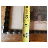 Vintage German Decor Lot Framed Print Brushes Riedlingen View