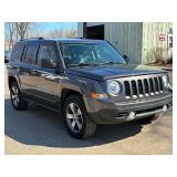 2016 JEEP PATRIOT HIGH ALTITUDE *2 Owner | 4x4 | No Accidents Reported* (NO RESERVE)