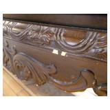 Ashley Dark Brown Three Drawer Night Stand