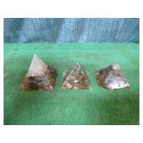 3 Organite Pyramids