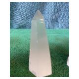 3 Selenite Pyramids