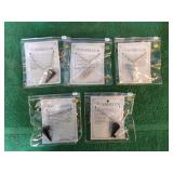 5 Crystal Pendulum Necklaces