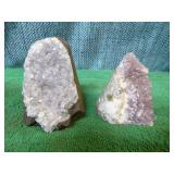 2 Amethyst Crystals